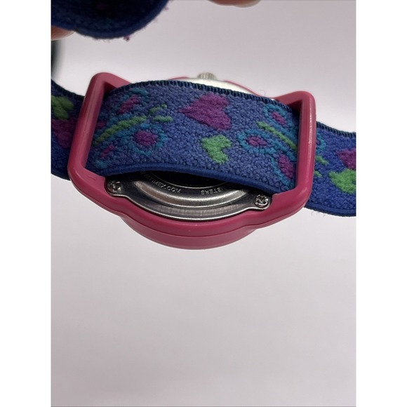 Timex Time Machines Kids‎ Watch Elastic Band Pink Case T89001- New Battery - Picture 6 of 6